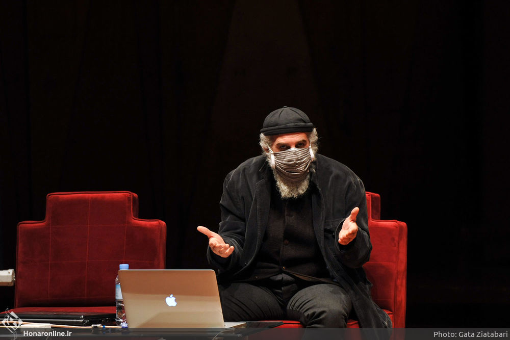 رضا عابدینی - عکس از پایگاه خبری هنر آنلاین
