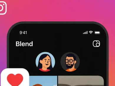 ویژگی جدید «Blend» در اینستاگرام؛ تجربه‌ای تازه برای اشتراک‌گذاری با دوستان